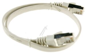 PATCHKABEL CAT7 RJ45 U/ FTP GRIJS 0,50M SLIM