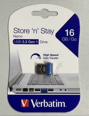 98709 USB 3.2 GEN 1 NANO 16GB STORE ´N´ STAY