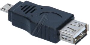 OTG ADAPTER,  MICRO-USB-B STEKER OP USB- A CONTRA 2.0