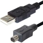 USB-KABEL USB-A STEKER /  MINI-USB STEKER geschikt voor NIKON 8-PIN 2,0MTR.