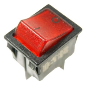 3652-295.22 SCHAKELAAR 2-POLIG MET LAMPJE 16A/ 250V 22X30