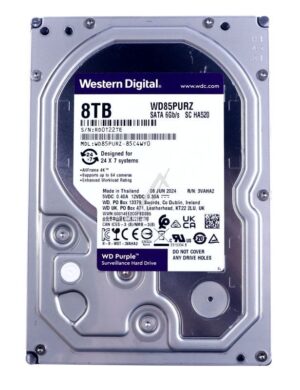 WD85PURZ WD PURPLE 8TB SATA 6GB/ S CE 8,89CM 3,5ZOLL