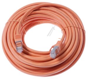 PATCHKABEL RJ45 S/ FTP (PIMF) LSOH CAT7, ORANJE 15 MTR.