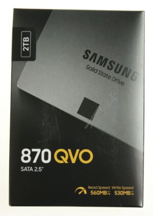 870 QVO MZ-77Q2T0BW 2TB 2.5"/ SATA-3 SSD-HARDE SCHIJF