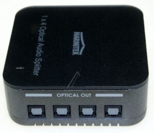 SPLIT TS14 25008205 1 INPUT/ 4 OUTPUT TOSLINK DIGITALE AUDIO SPLITTER