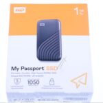 WDBAGF0010BGY-WESN WD MY PASSPORT SSD 1TB SPACE GREY,  USB 3.2 GEN-2 & USB-C,  1050MB/ S LEZEN,  1000MB/ S SCHRIJVEN,  COMPATIBEL MET PC & MAC