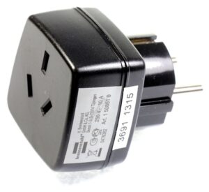 1508510 REISTEKER-ADAPTER GEAARD,  AUSTRALIE,  geschikt voor CHINA => EU