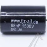 0,068UF-1500V KFX PP FOLIE CONDENSATOR AXIAL LANGE POOTJES 68NF
