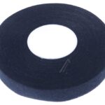 KLITTENBAND,  16MM,  ZWART,  10M