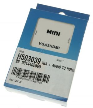 VGA    AUDIO NAAR HDMI CONVERTER