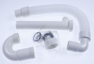 100948 SIPHON AANSLUITING VOOR WASBAK EN VAATWASSER WIT 1 1/ 2"X50