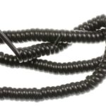 TELEFOONSNOER RJ10, 4P/ 4C,  4,0MTR. ZWART,  SPIRAAL