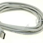 USB-KABEL WIT,  USB-A-STEKER /  USB-A-STEKER,  L: 3,0MTR.