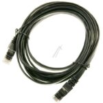 PATCHKABEL CAT7, RJ45, U/ FTP,  ZWART 3M,  SLIM
