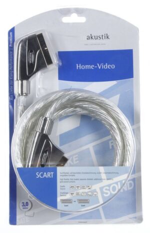 0042203 PREMIUM SCART STEKER /  SCART STEKER 3,0 M