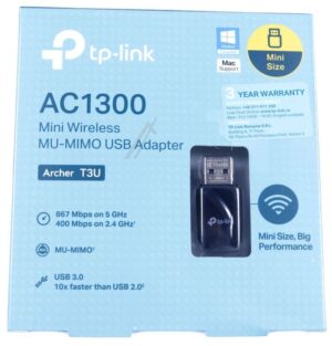 AC1300 ARCHER T3U WLAN DUALBAND USB-STICK 2,4/ 5GHZ 1300MBIT/ S