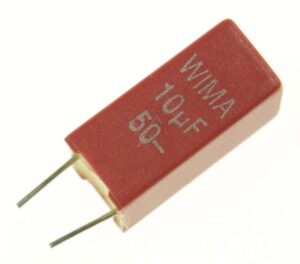 10UF-50V MKS2B051001N00KSSD 10UF-50V MKS2-CONDENSATOR RM = 5 MM