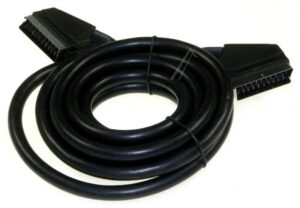 SCARTKABEL 21POL/ 3,0MTR./ STE/ STE/ HIGH-Q ZWART