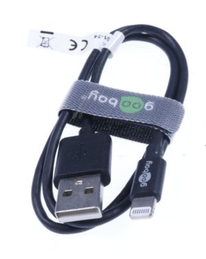 LIGHTNING 72904 USB OPLAAD- EN SYNCHRONISATIEKABEL 0.5M