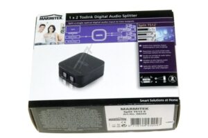 SPLIT TS12 25008204 1 INPUT/ 2 OUTPUT TOSLINK DIGITALE AUDIO SPLITTER