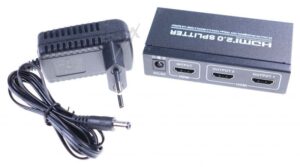HDMI 2.0 VERDELER 2 VOUDIG 1X IN - 2X UIT,  3D,  4K*2K@60HZ