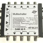 SAM 58 R 00360511 STAND-ALONE MULTISCHAKELAAR ZONDER VOEDINGSEENHEID,  RECEIVERGESPEIST,  5