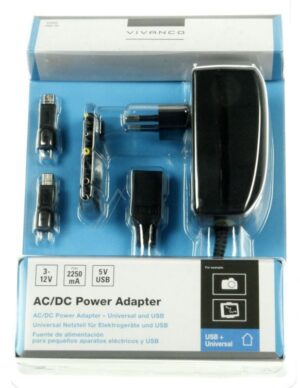 PAH 30 35986 UNIV. NETADAPTER    USB 2,25A 27W.