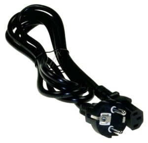 APPARATENKABEL "KOUDE NORM" 2,5MTR. ZWART