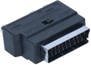 SCARTADAPTER SCART/ 3XCINCHCONTRA  SCHAK.