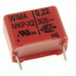0,22UF-305V MKX2AW32204H00KSSD MKP-X2 FOLIE-CONDENSATOR,  RM=15MM. 220NF -ROHS-