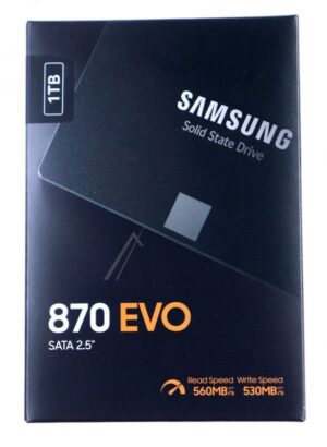 870 EVO MZ-77E1T0B/ EU 1TB 2,5"/ SATA-3 SSD-