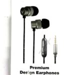 WEVVSP20_BK 61739 PREMIUM IN EARPHONES METALLIC DESIGN