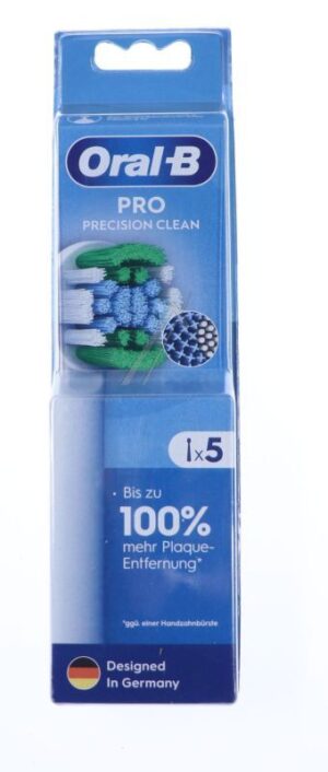 807781 ORAL-B OPZETBORSTELS PRO PRECISION CLEAN 5 STUKS VERPAKKING