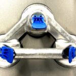 VERIBOR 603.021 ZUIGNAP GREEP MET 3X Ø120 MM ZUIGNAPPEN EN GRIP,  TOT 100KG