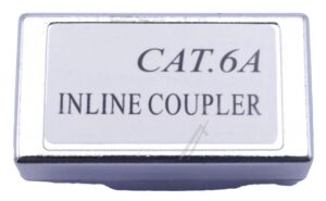 RJ45 VERBINDER,  2X SOCKET,  VOLLEDIG AFGESCHERMD,  CAT6A