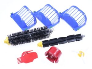 FILTERS (3),  BORSTELS (1),  ROLLEN (2)   TOEBEHORENSET VOOR ROOMBA 600-SERIE