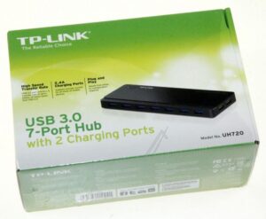 UH720 USB3.0 HUB 7 PORT    2 LADEPORT