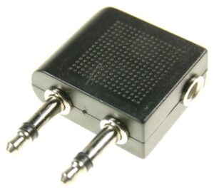 61004 VLIEGTUIG-/ REISADAPTER V. KOPTELEFOON 3,5 MM JACK CONTRA