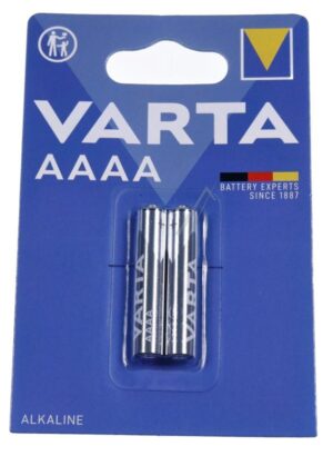 AAAA LR61 1,5V ALKALINE BATTERIJEN,  BLISTER À 2 STUKS