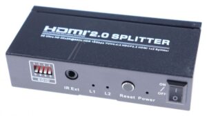 HDMI 2.0 VERDELER 2 VOUDIG 1X IN - 2X UIT,  3D,  4K*2K@60HZ