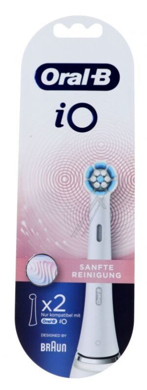 80338953 ORAL-B OPZETBORSTELS IO ZACHTE REINIGING 2ST