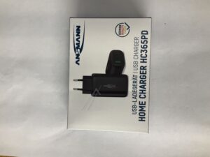 HC365PD 1001-0128 GAN LADER 65W 2X USB-C,  1X USB-A,  PD,  QC