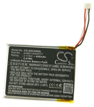 3,7V-650MAH LI-POLY AKKU ALTERNATIV FÜR  geschikt voor SENNHEISER