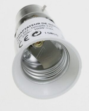 140790 ADAPTER FITTING VAN B22 NAAR E27