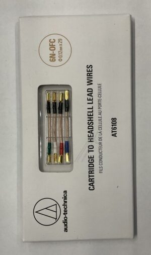 AT6108 6N-OFC PICK-UP HEADSHELL KABELSET