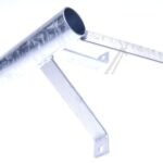 SWH3-15 MUURBEUGEL 3-BENIG,  L: 27CM,  WANDAFST. 15CM. VERZINKT STAAL