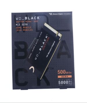 WDS500G3X0G WD BLACK SN770M 500GB M.2 2230 NVME SSD