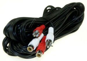 2XCINCHSTEKER/ 2XCINCHCONTRA 10MTR.