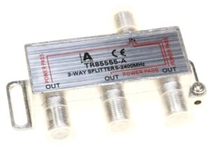 SAT-SPLITTER 3WEG 5-2450MHZ MINI