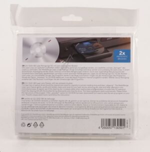 MR725 MEDIARANGE CD|DVD|BD LASER REINIGUNGS-CD MIT ANTISTATISCHEN BÜRSTEN